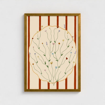 Spring Vines art print — additional product photo of the design, view 6