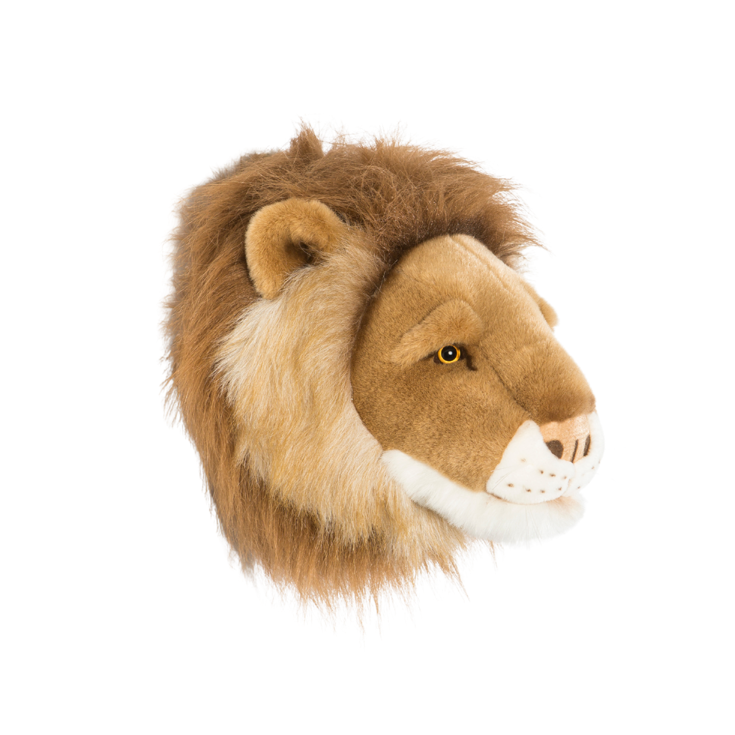 Cesar the Lion Wall Mounted Plush Head
