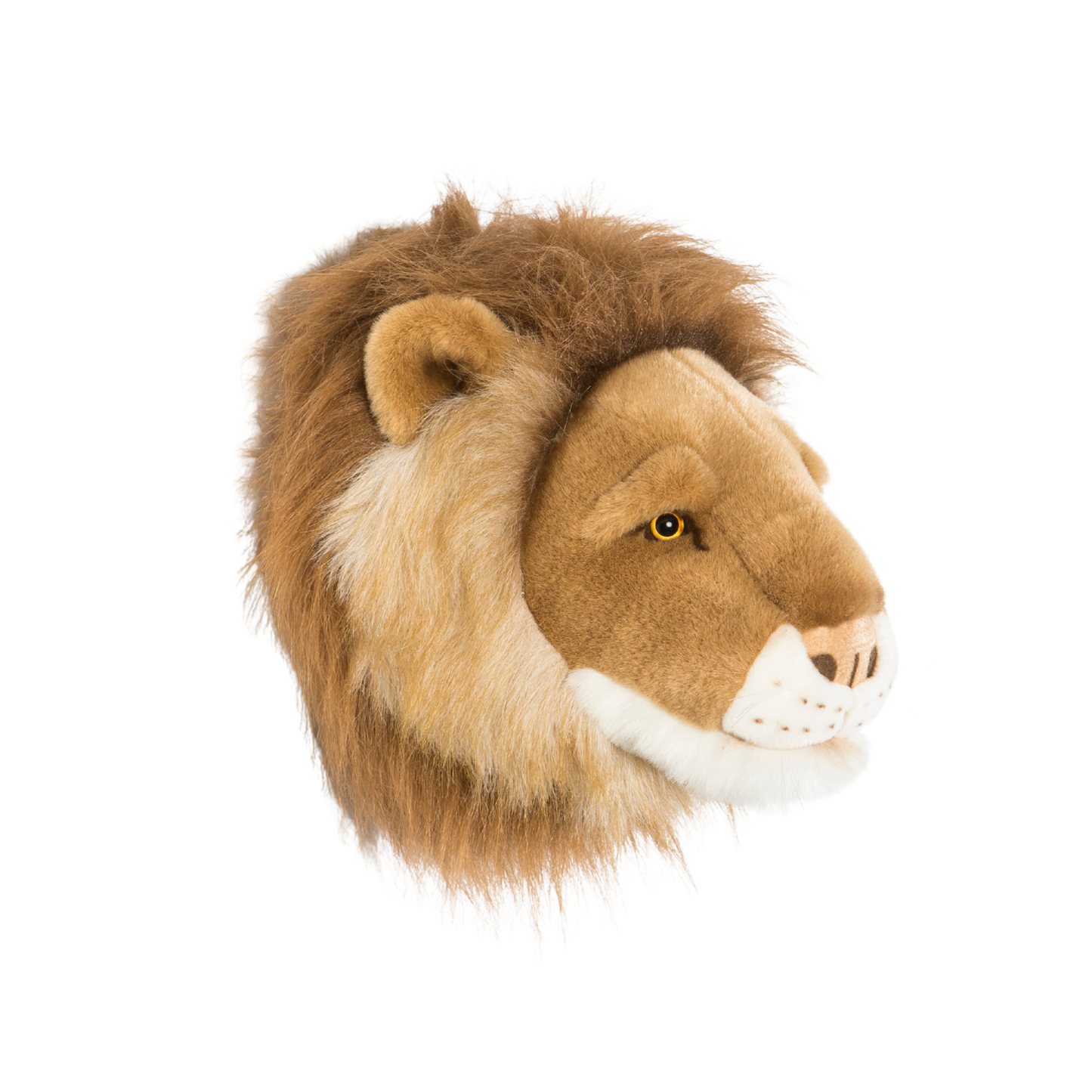 Cesar the Lion Wall Mounted Plush Head