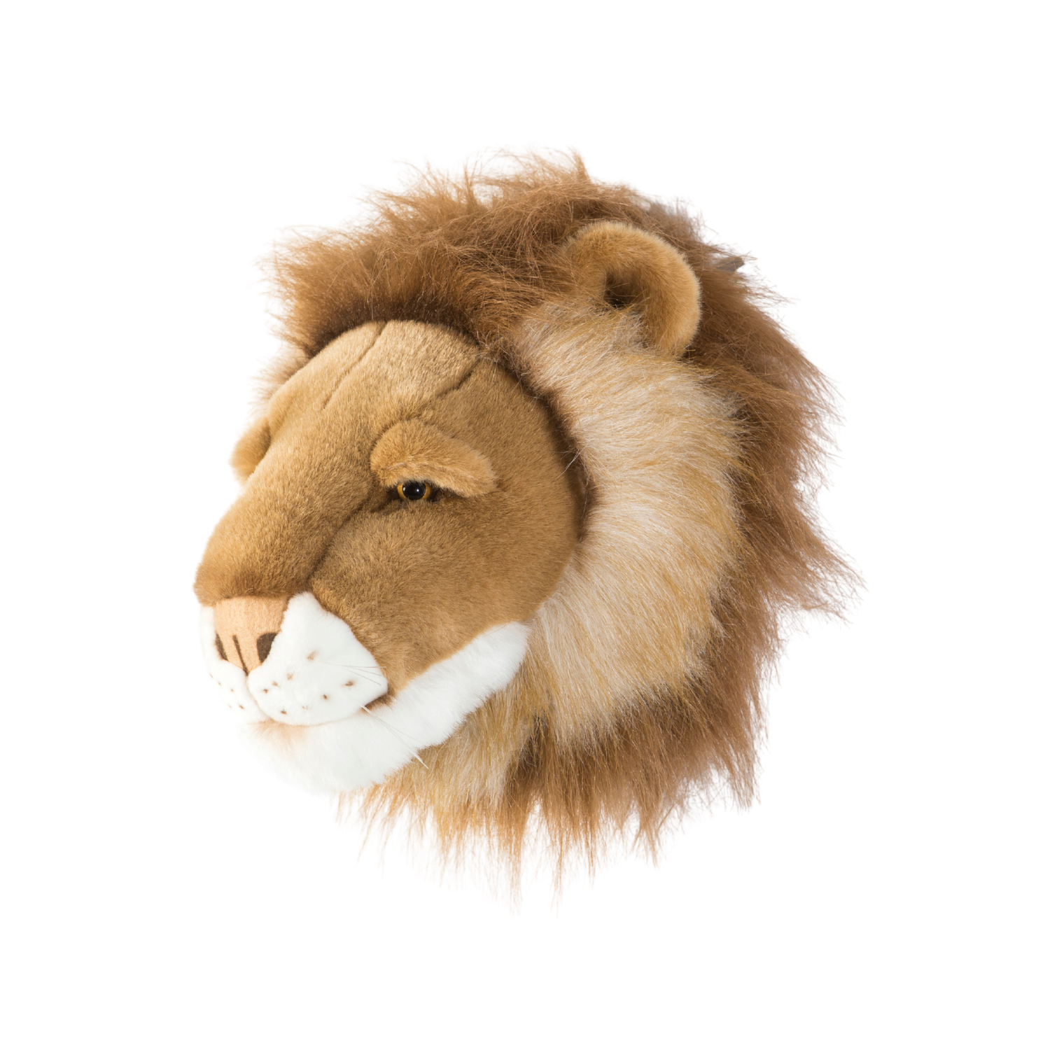 Cesar the Lion Wall Mounted Plush Head