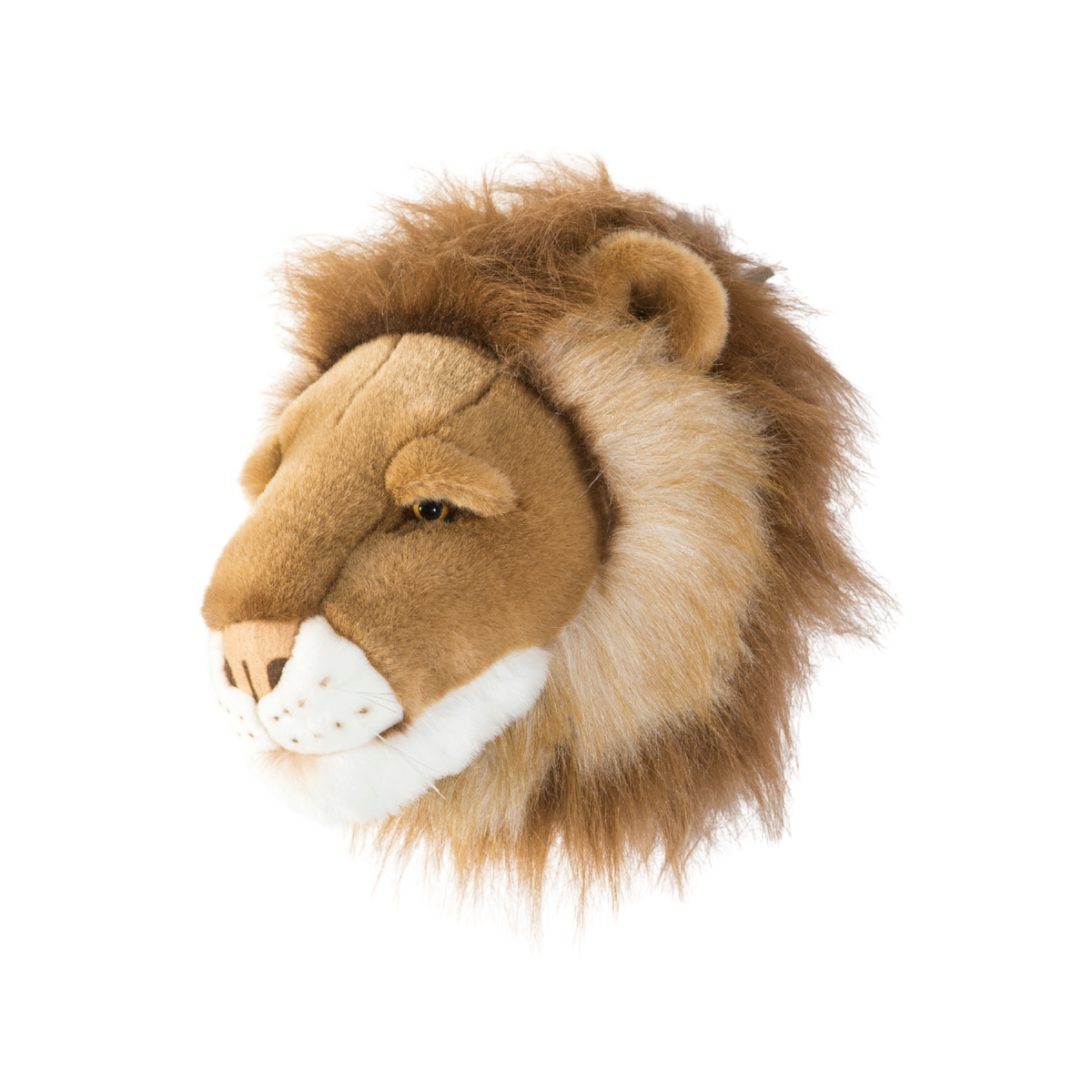 Cesar the Lion Wall Mounted Plush Head