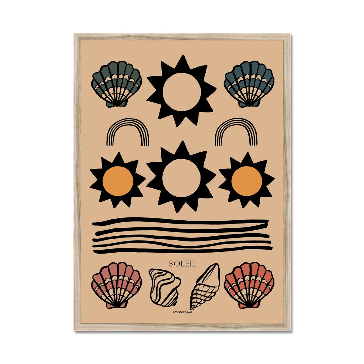 Soleil Tapestry Print