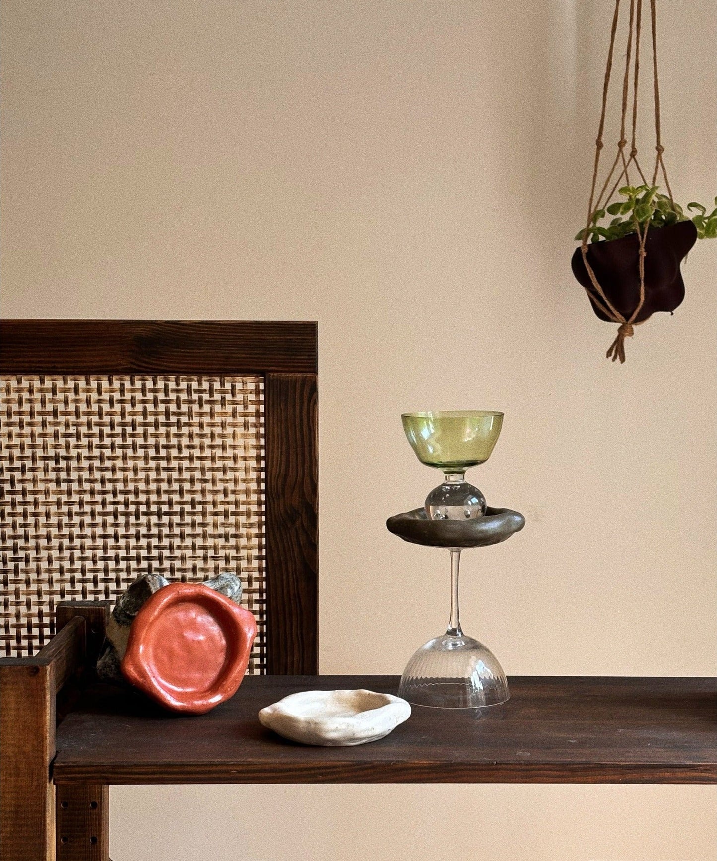 Isla | Coasters Set | Sandstone