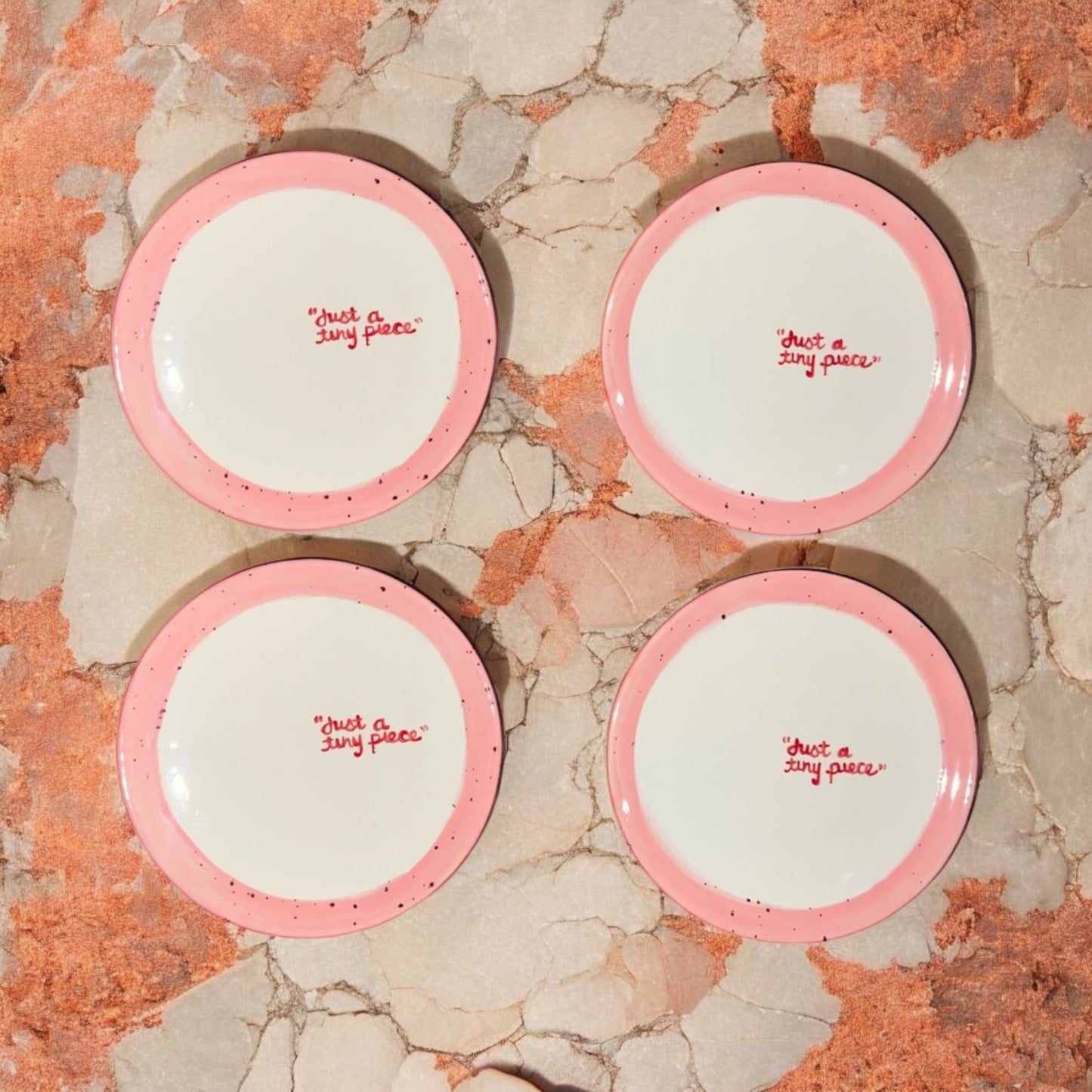 The Tiny Collection Dessert Plates | Set of Four
