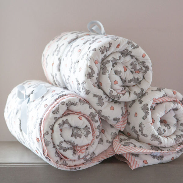 Pink Bunny Quilt