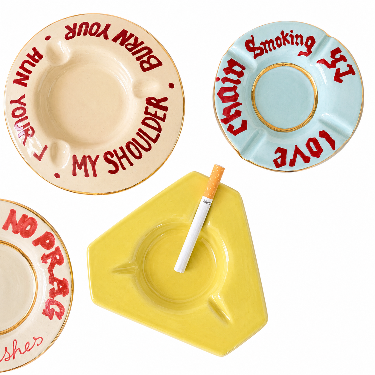 Blow Me Out Ashtray