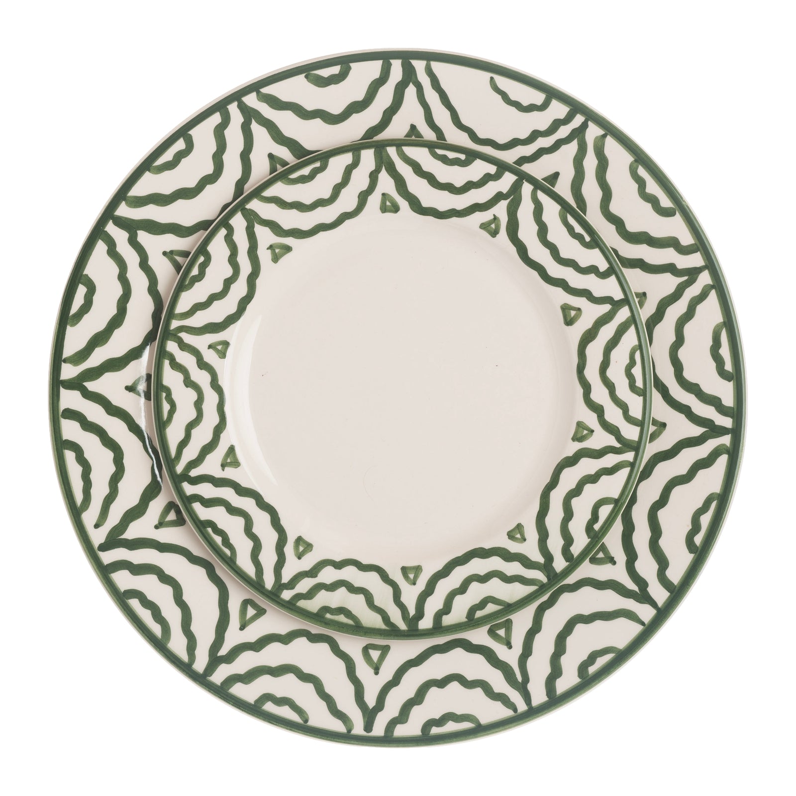 Green Tabla Dinner Plate
