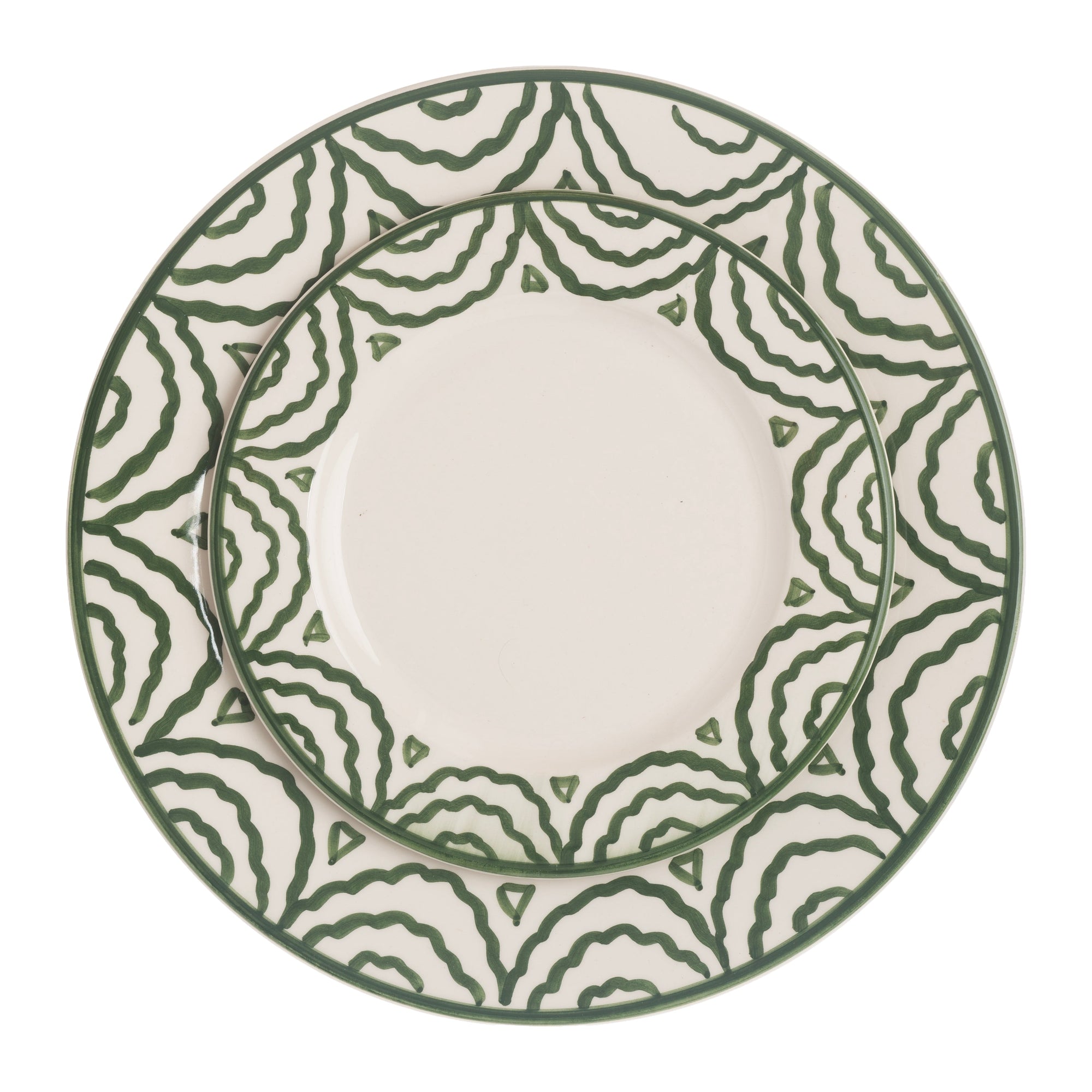 Green Tabla Dinner Plate
