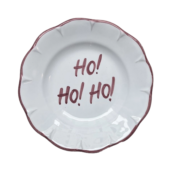 Plate 20 cm Ho Ho Ho