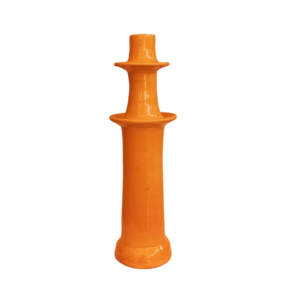 Tall Ceramic Candlestick