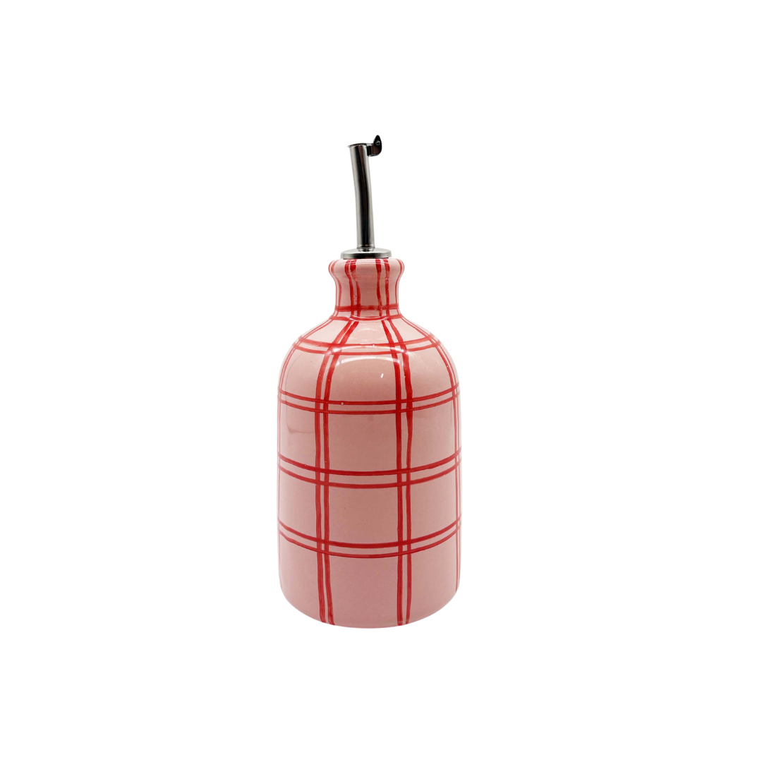 Gingham Oil Bottle