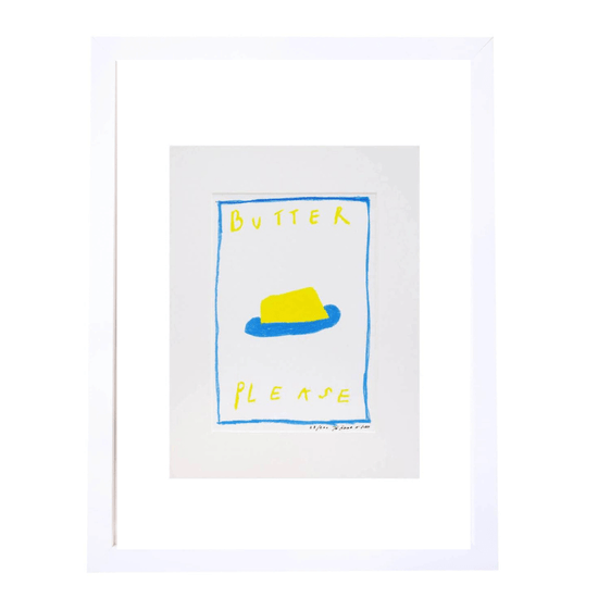 Butter Please Art Print