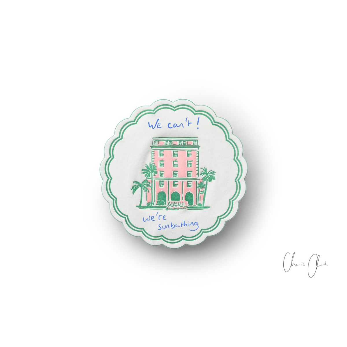 Coaster at The Colony Print