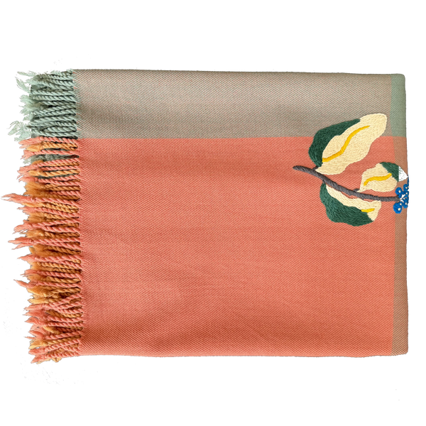 Handwoven Woolen Throw – 48x76 in