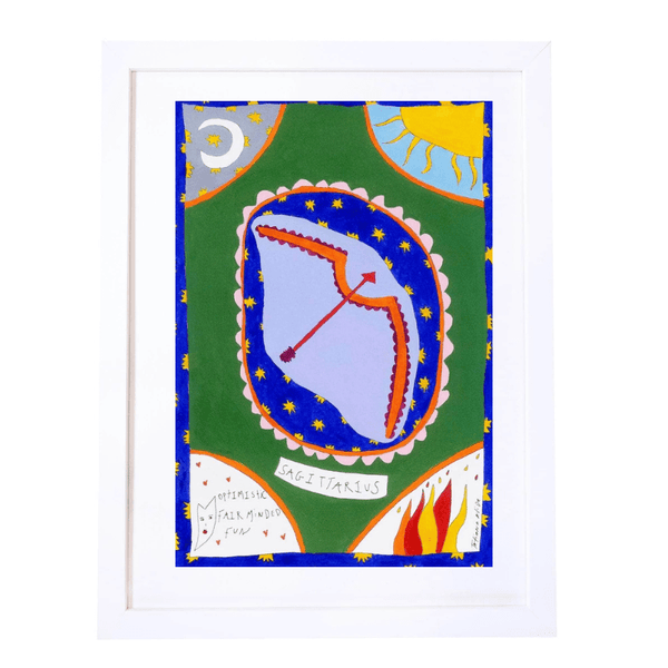 Sagittarius Horoscope Art Print