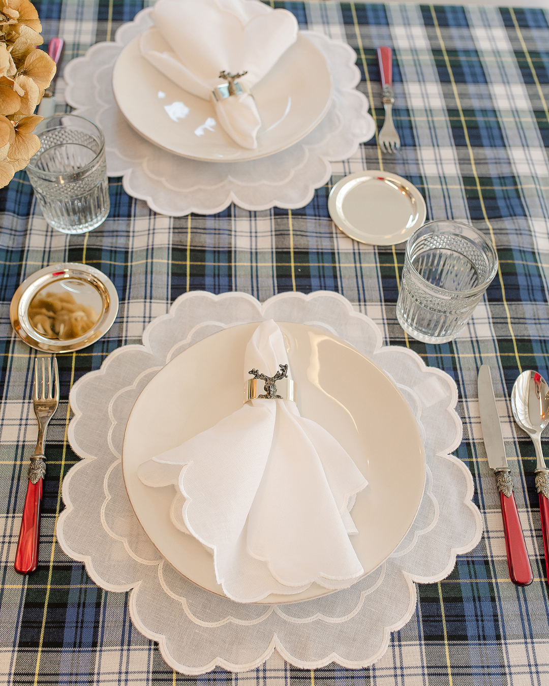 Íris Napkin, White on White