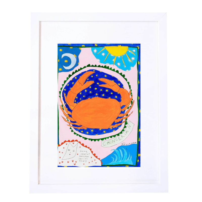 Cancerian Horoscope Art Print