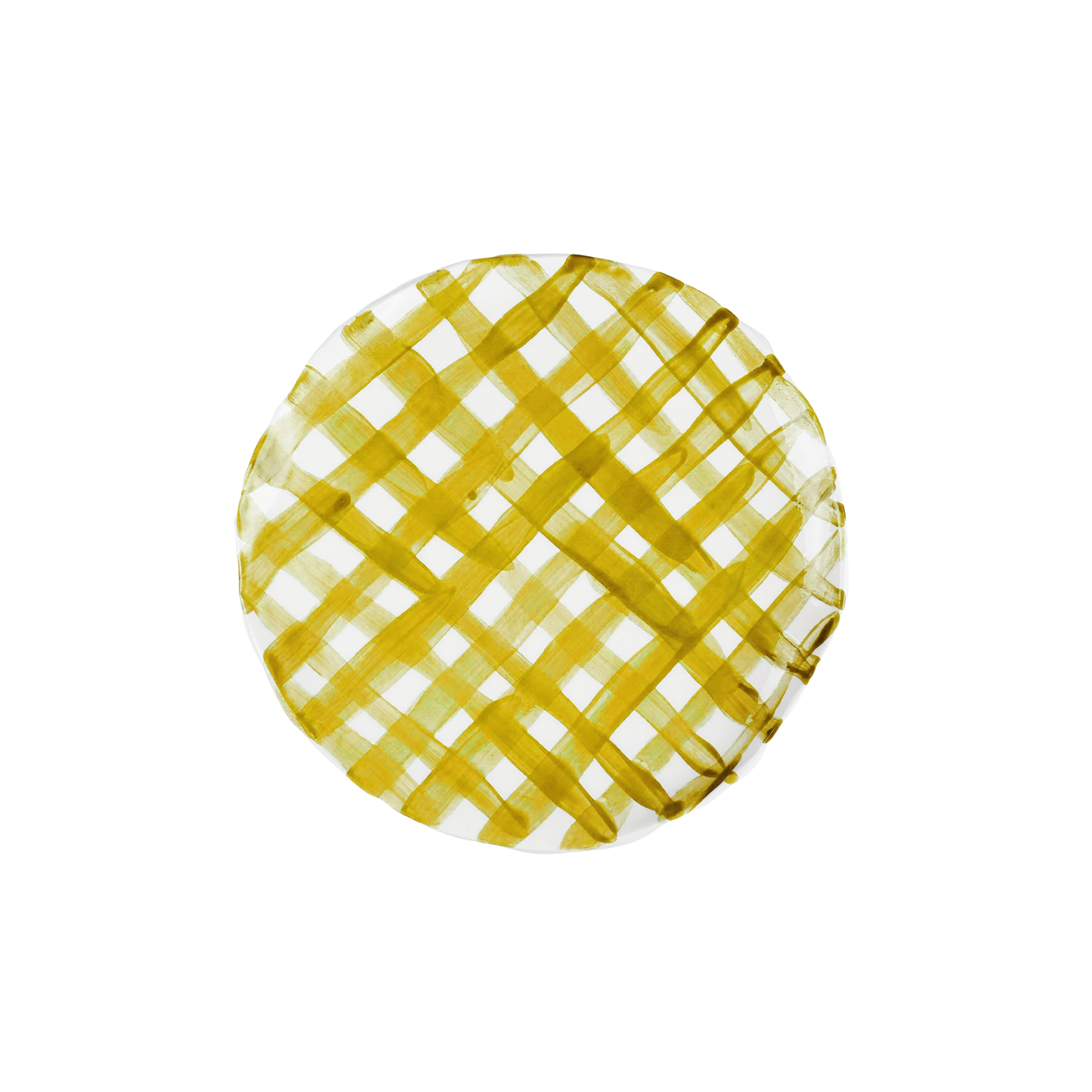 Vichy Yellow Plate