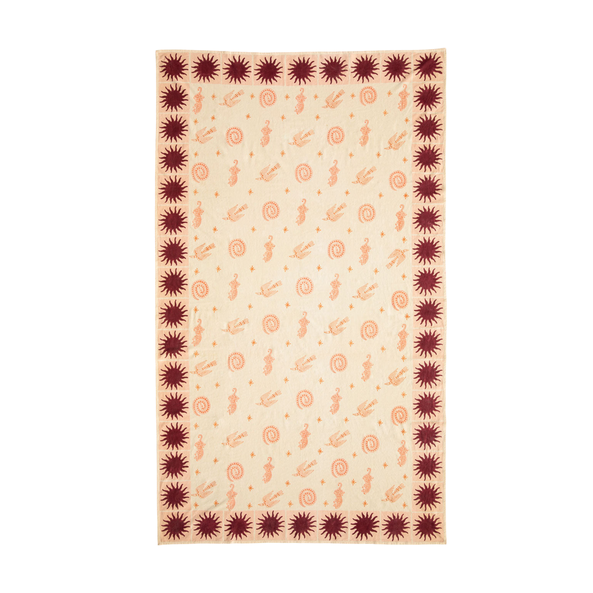 The Pink Wildlife Tablecloth