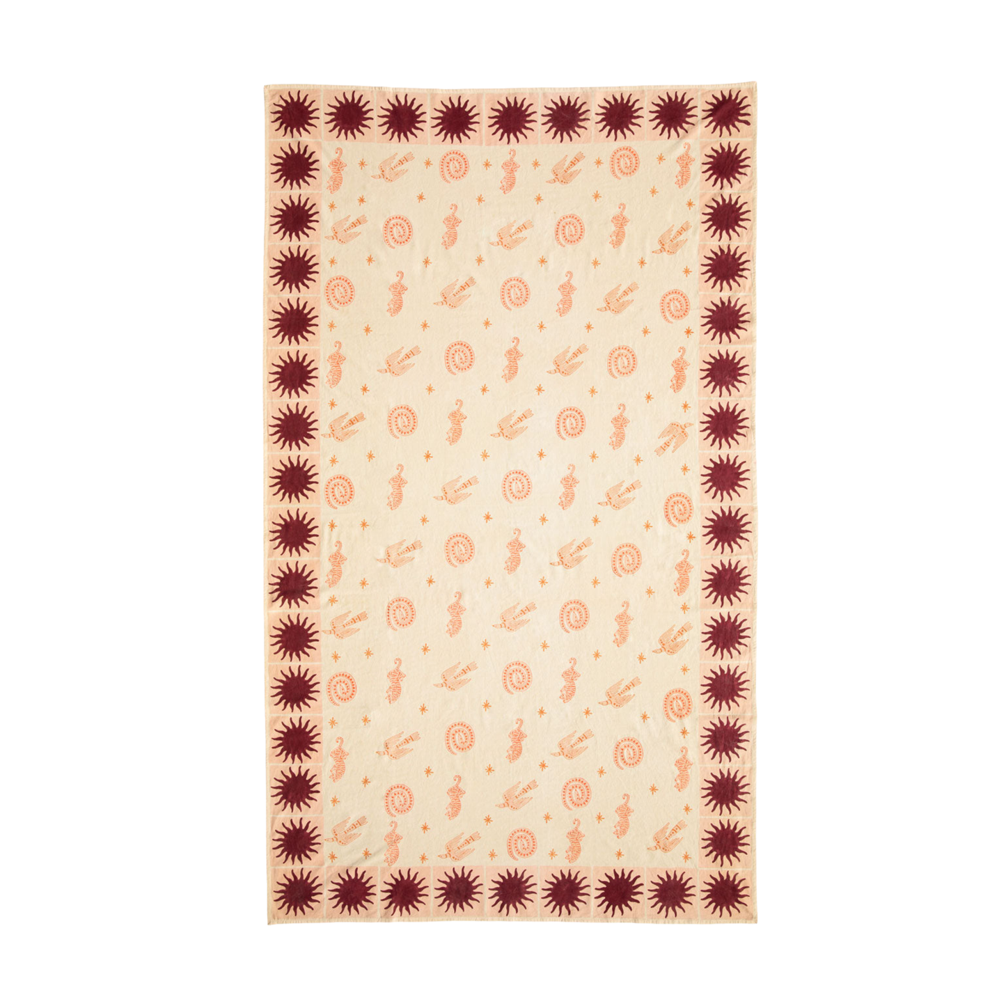 The Pink Wildlife Tablecloth