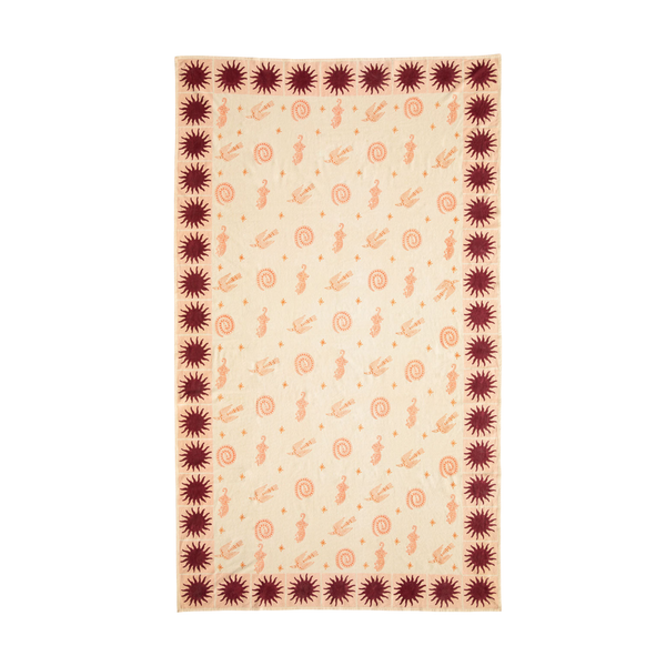 The Pink Wildlife Tablecloth