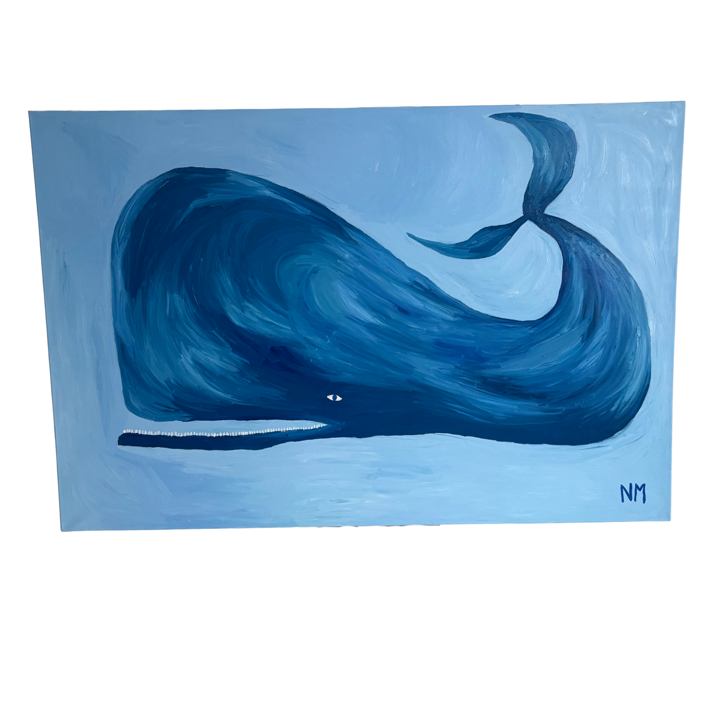 Big Whale in The Big Blue Artwork
