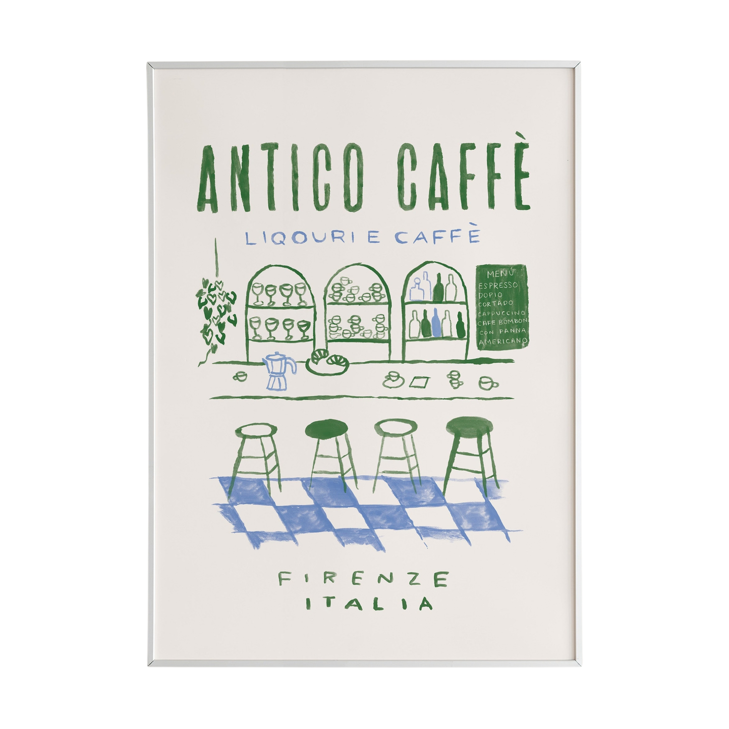 Antico Cafe Art Print