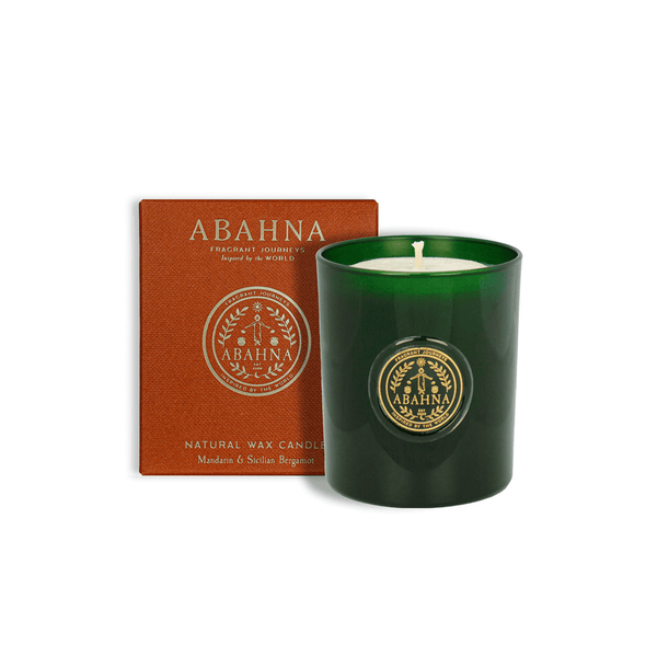 Natural wax candle - Mandarin & Sicilian Bergamot