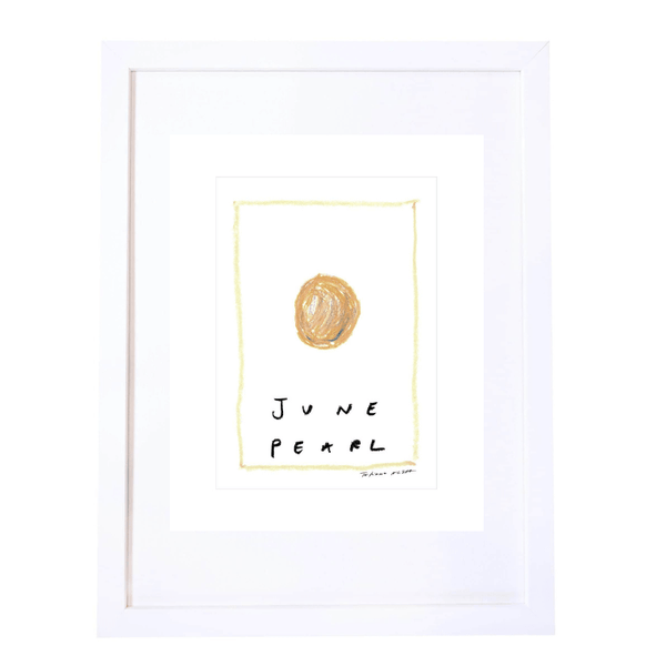 June Birthstone Art Print