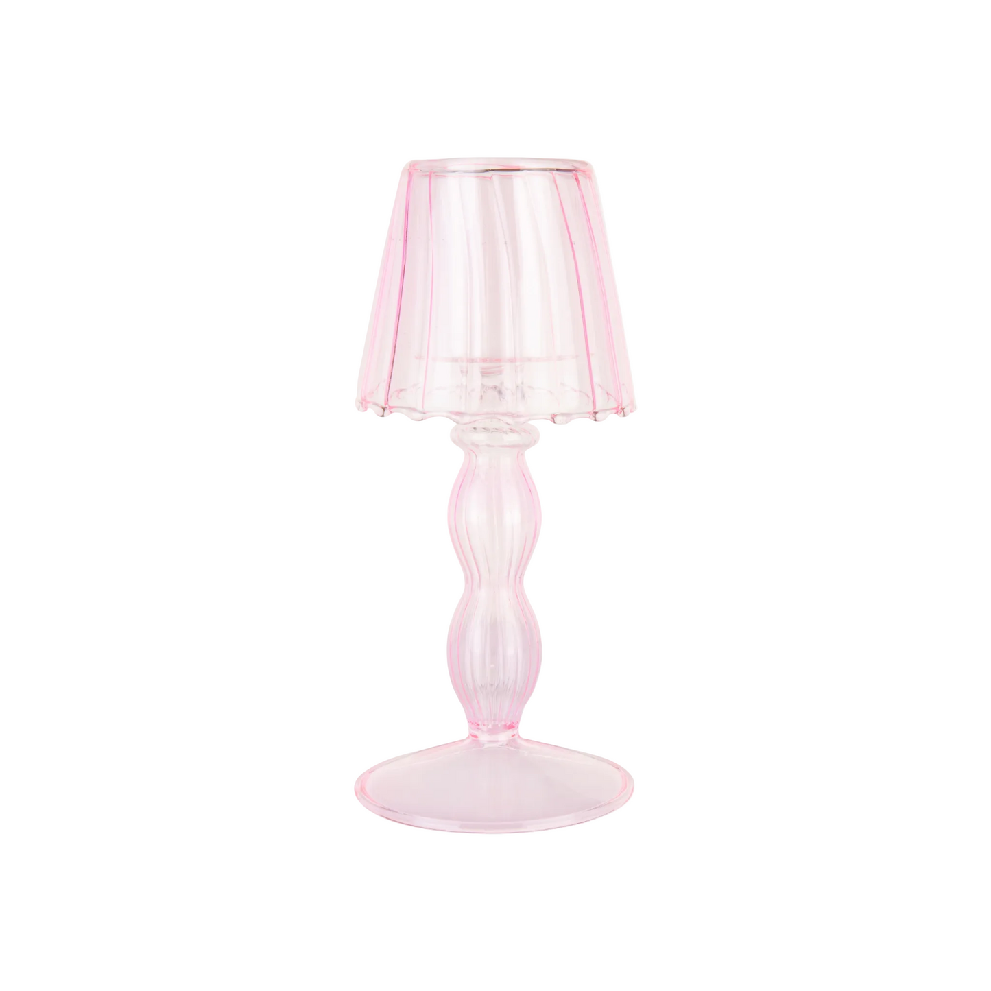 Polly Candle Lantern Pink