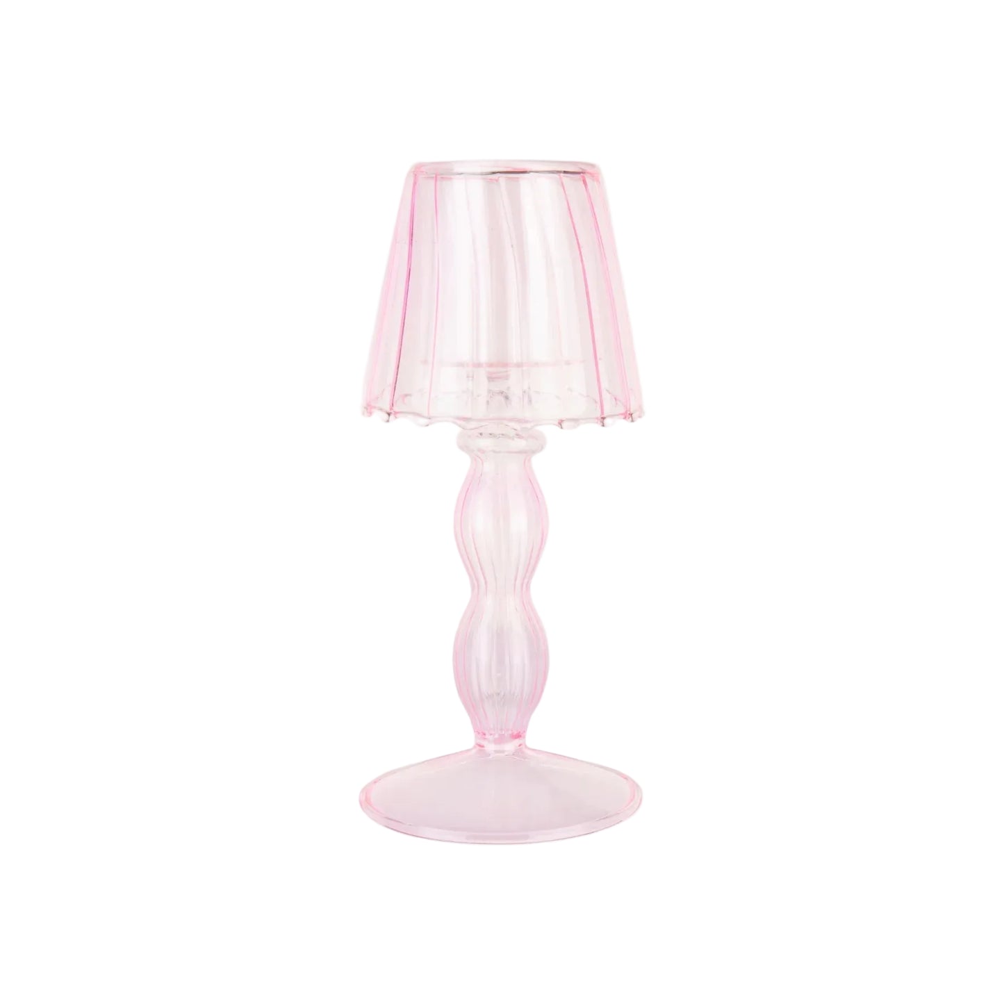 Polly Candle Lantern Pink