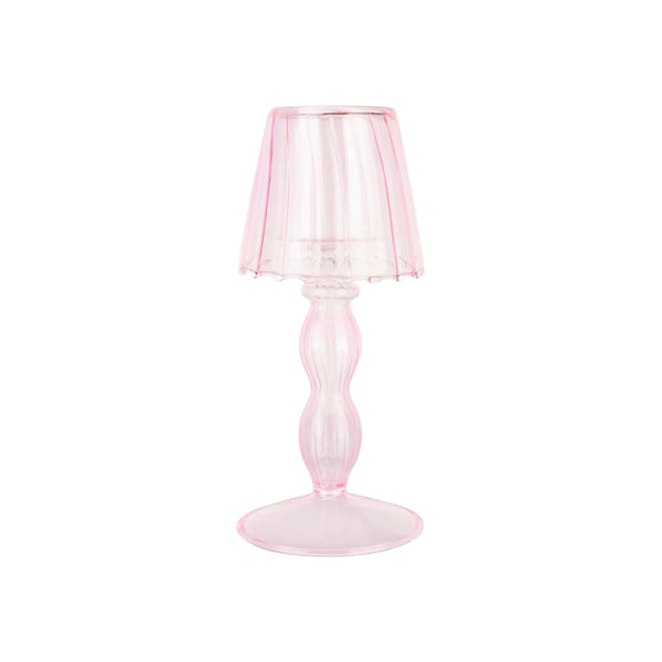Polly Candle Lantern Pink