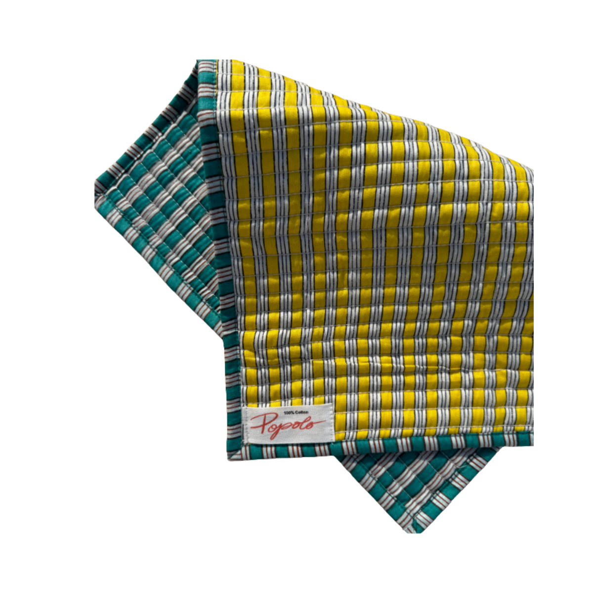 Striped Placemat Yellow Et Green