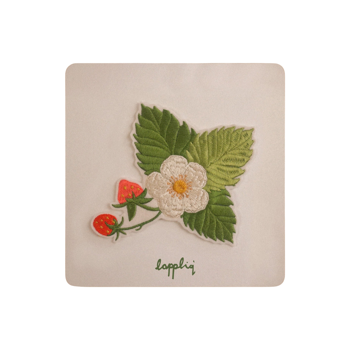 Iron On Strawberry Patch