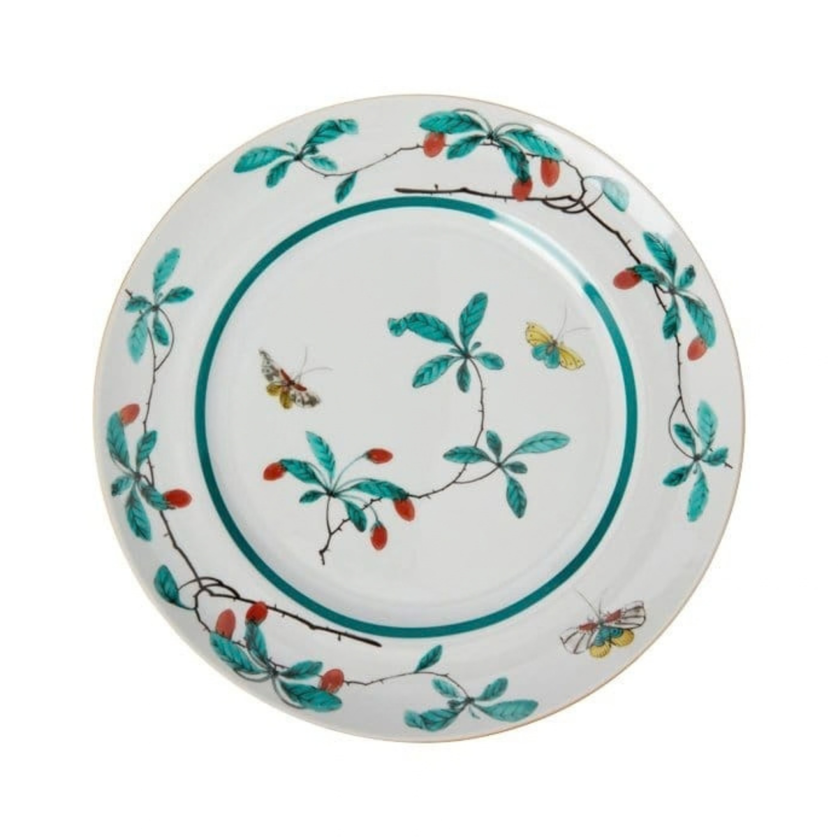 Famille Verte Dinner Plates - Set Of 4