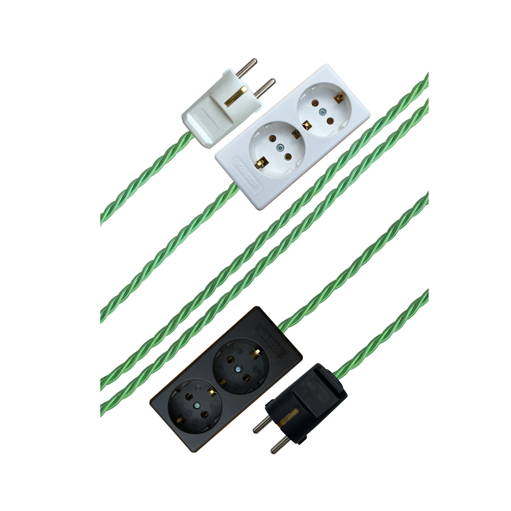 Parakeet - Lola's Leads EU Fabric Extension Cable