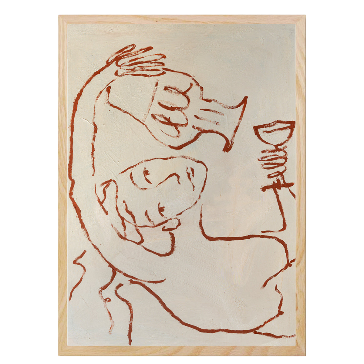 The Girl and The Urn (Part 1) Print