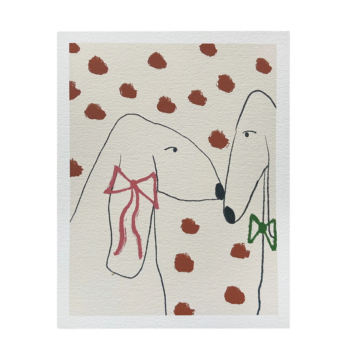 Nose To Nose Print