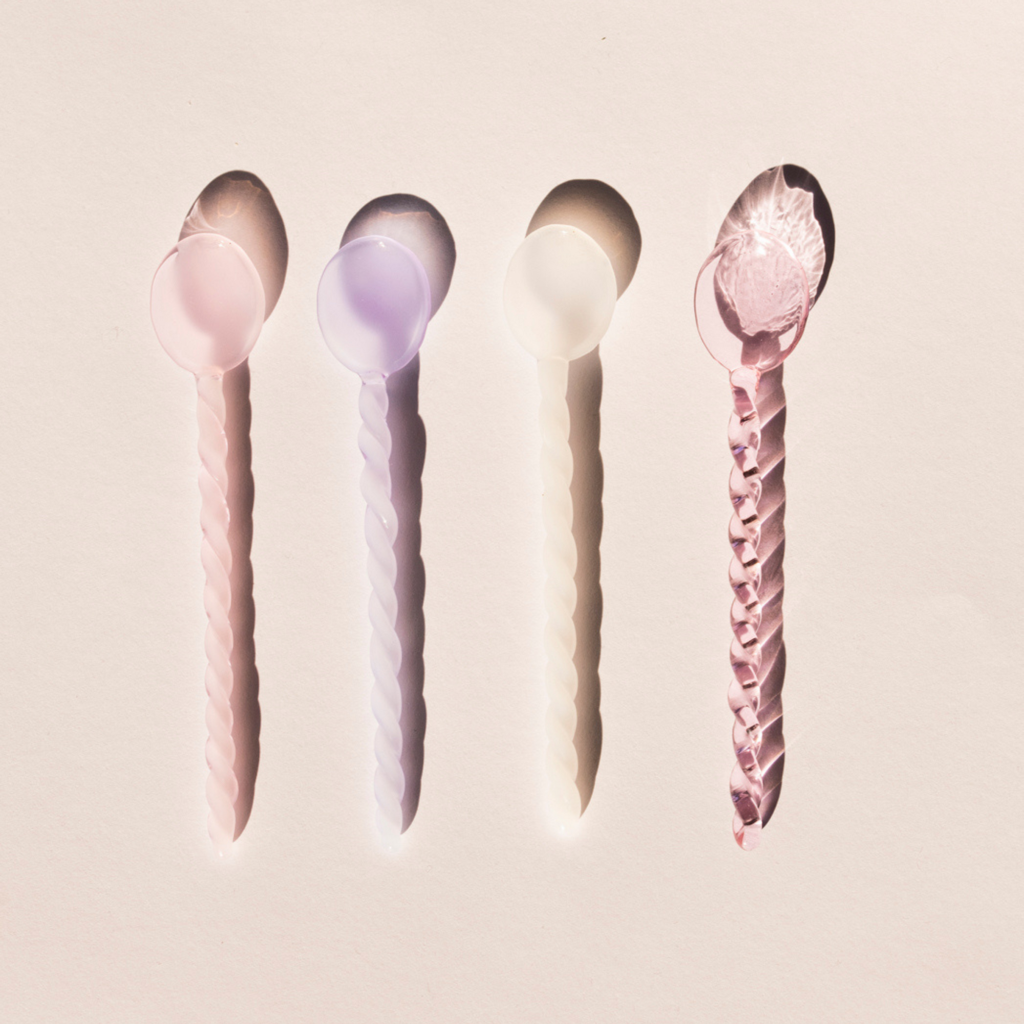Set of Twisted Spoons