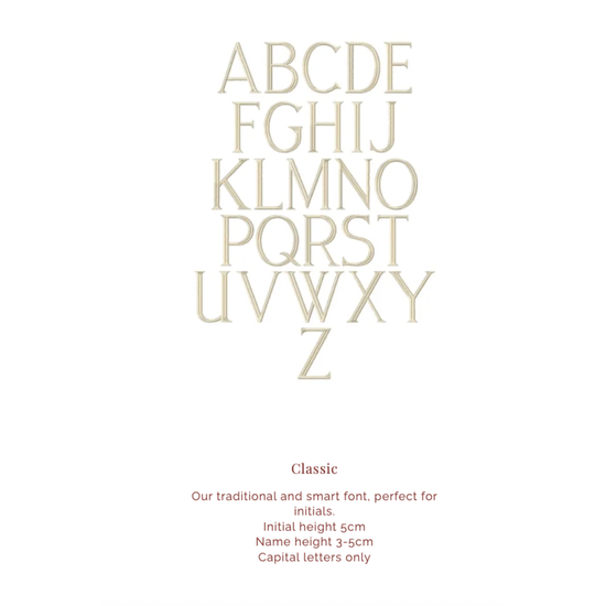 Personalised Marsala Hand Towel with Fern Green Hemstitch