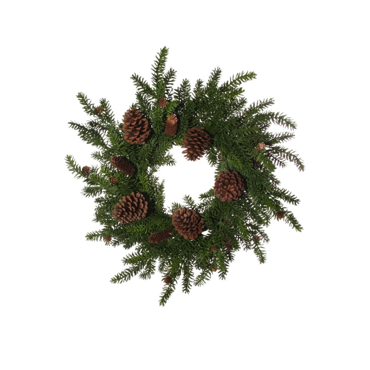 Holly Berry Pine Wreath