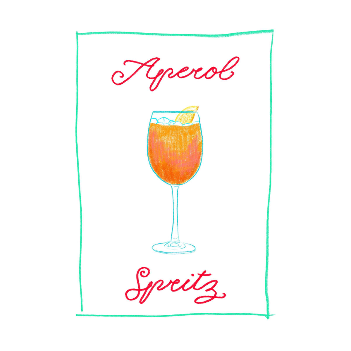 Aperol Spritz Print