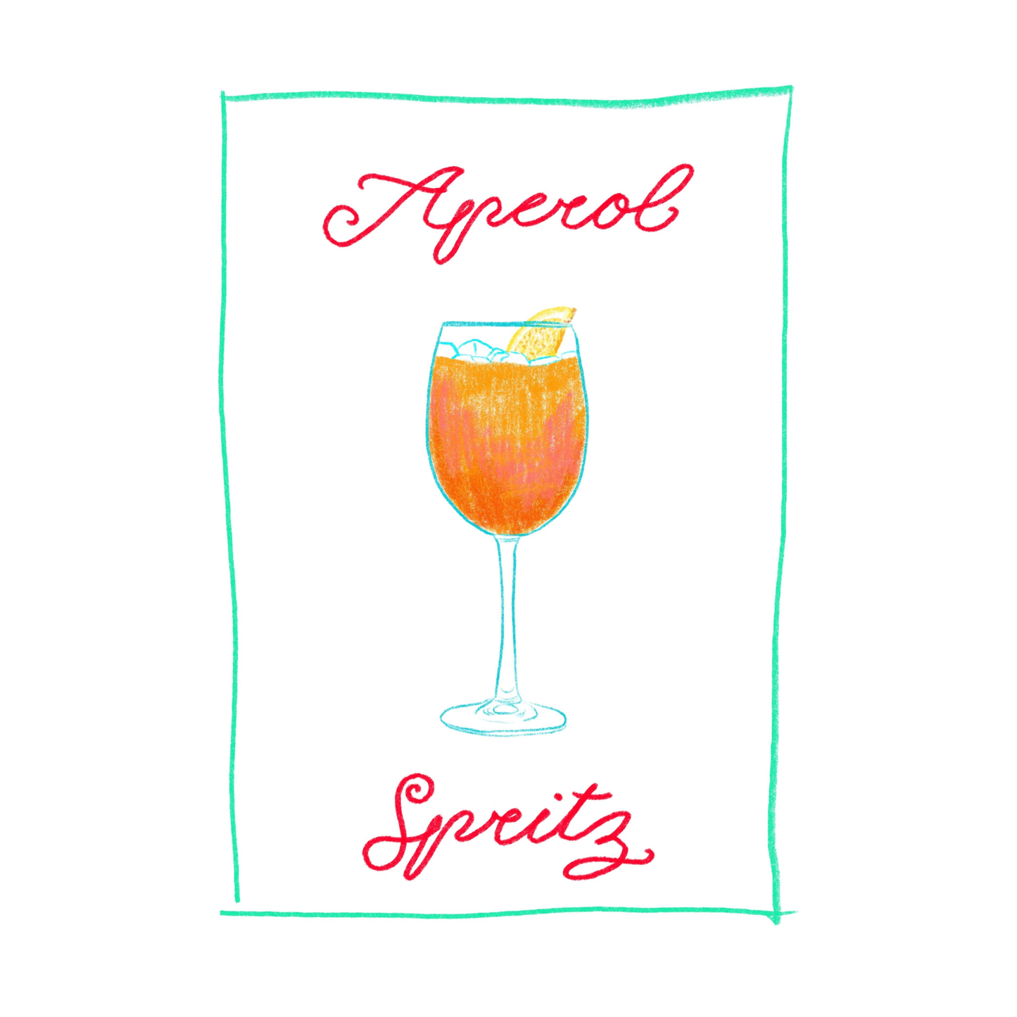 Aperol Spritz Print
