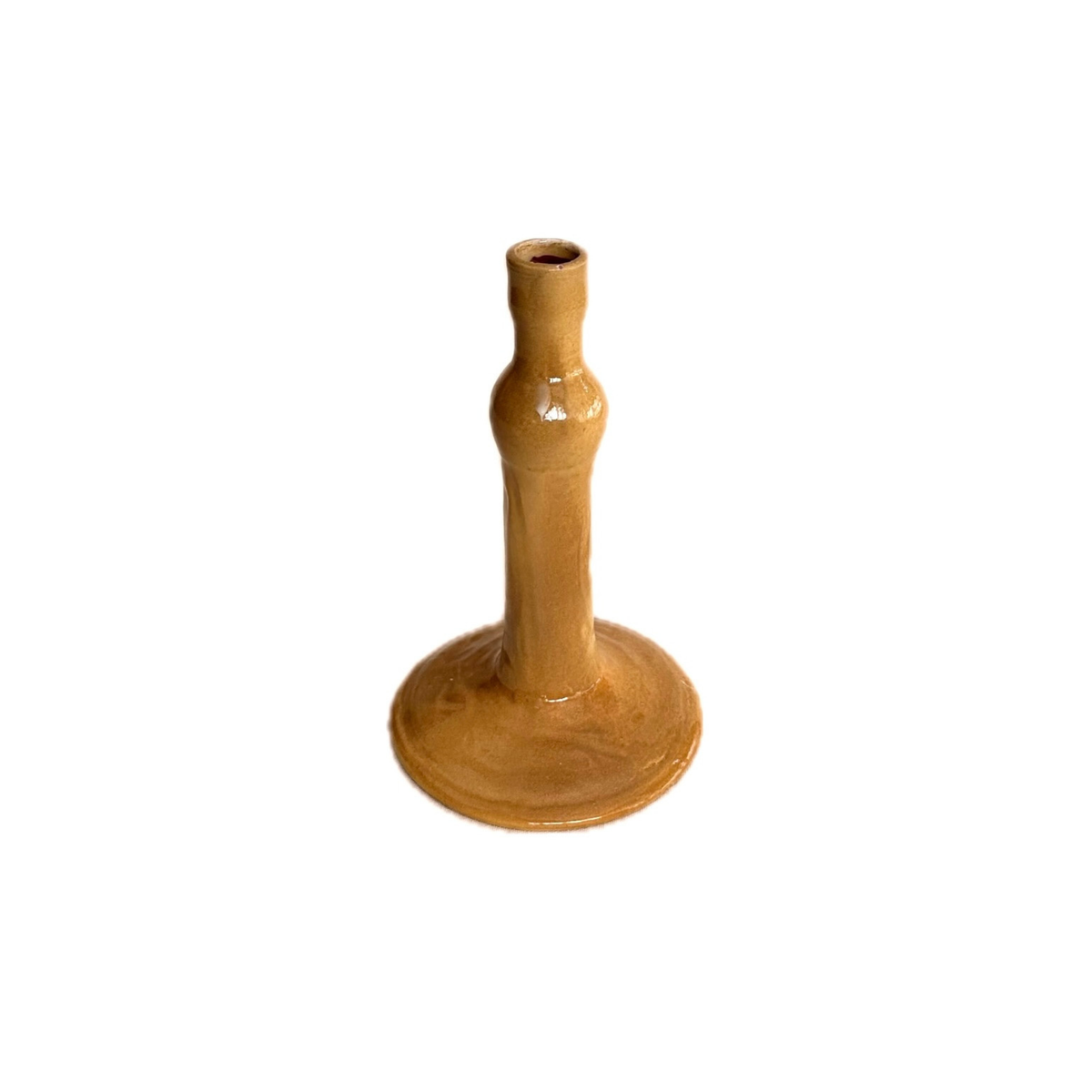 Candle Holder Dark Yellow