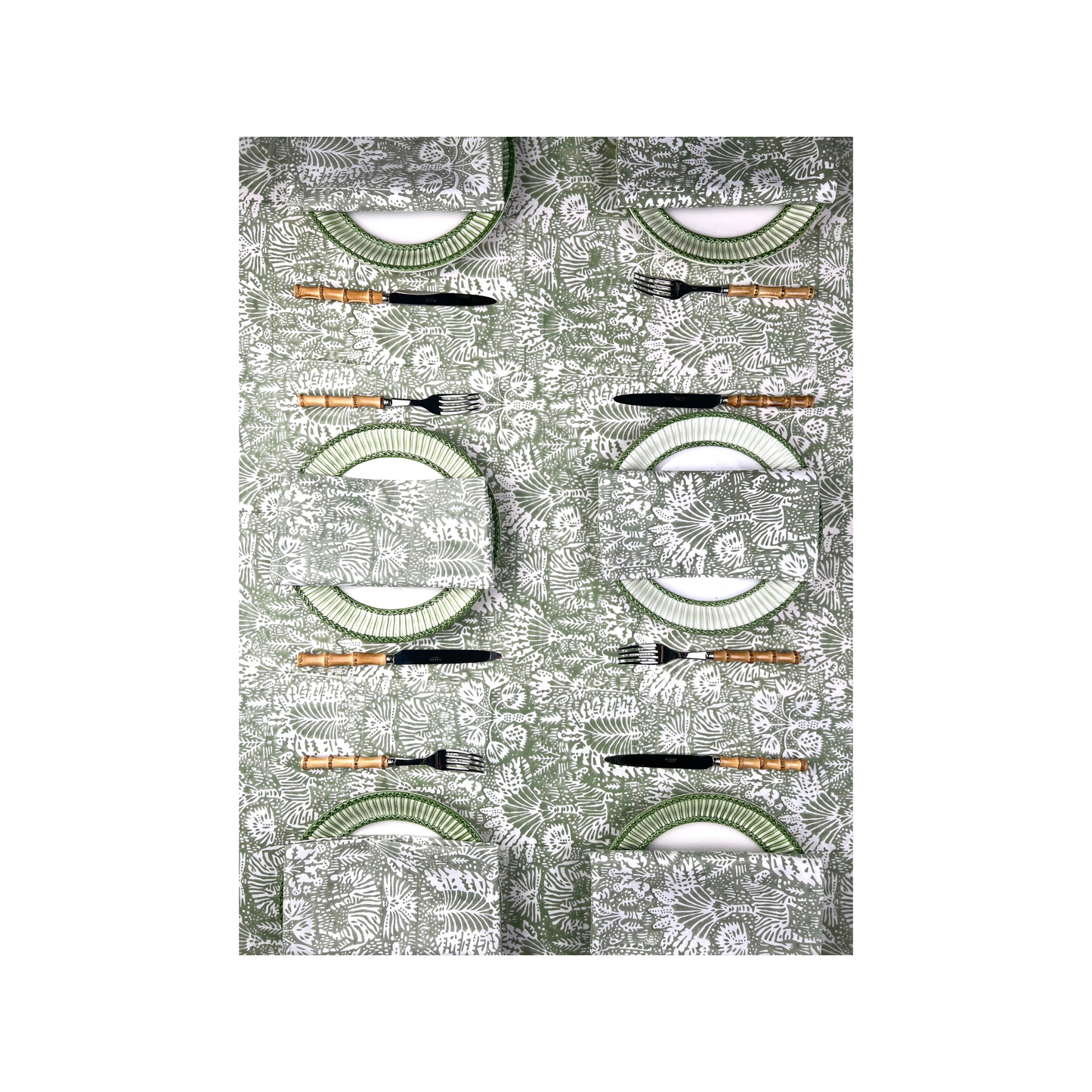 ‘The Savanna’ Tablecloth - Sage