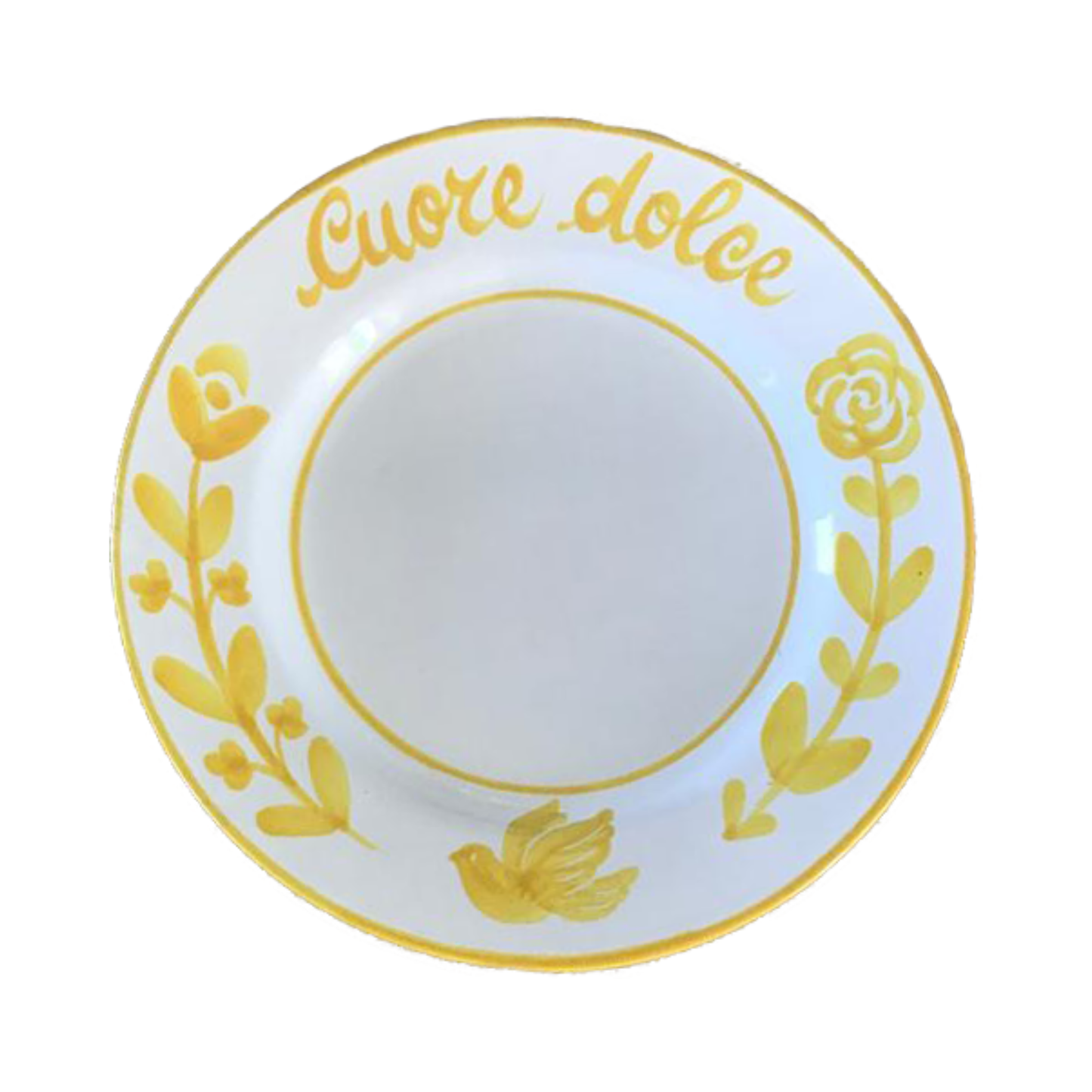 Plate Lorafolk 20 cm Cuore Dolce