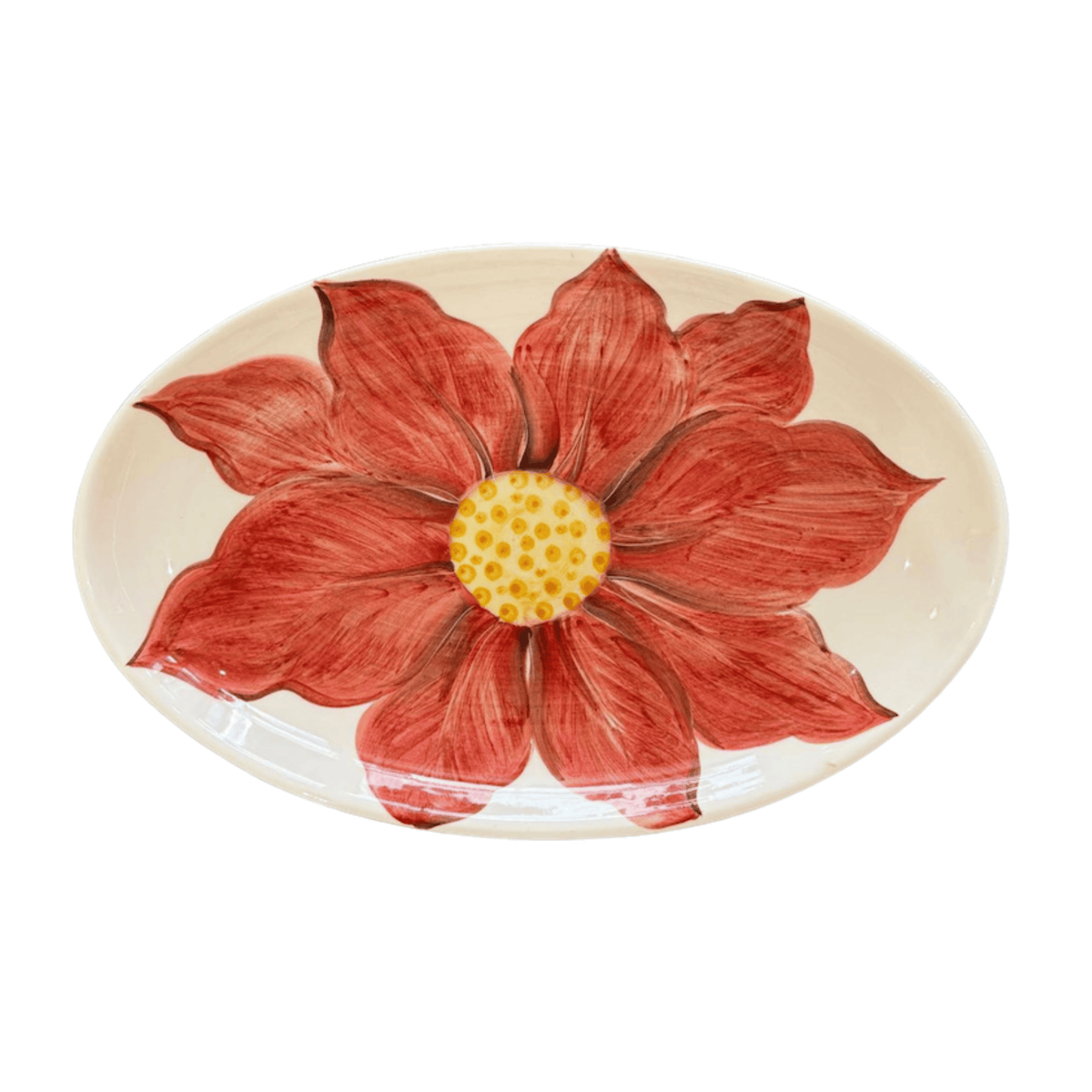 Christmas Flowers Plate 31cm