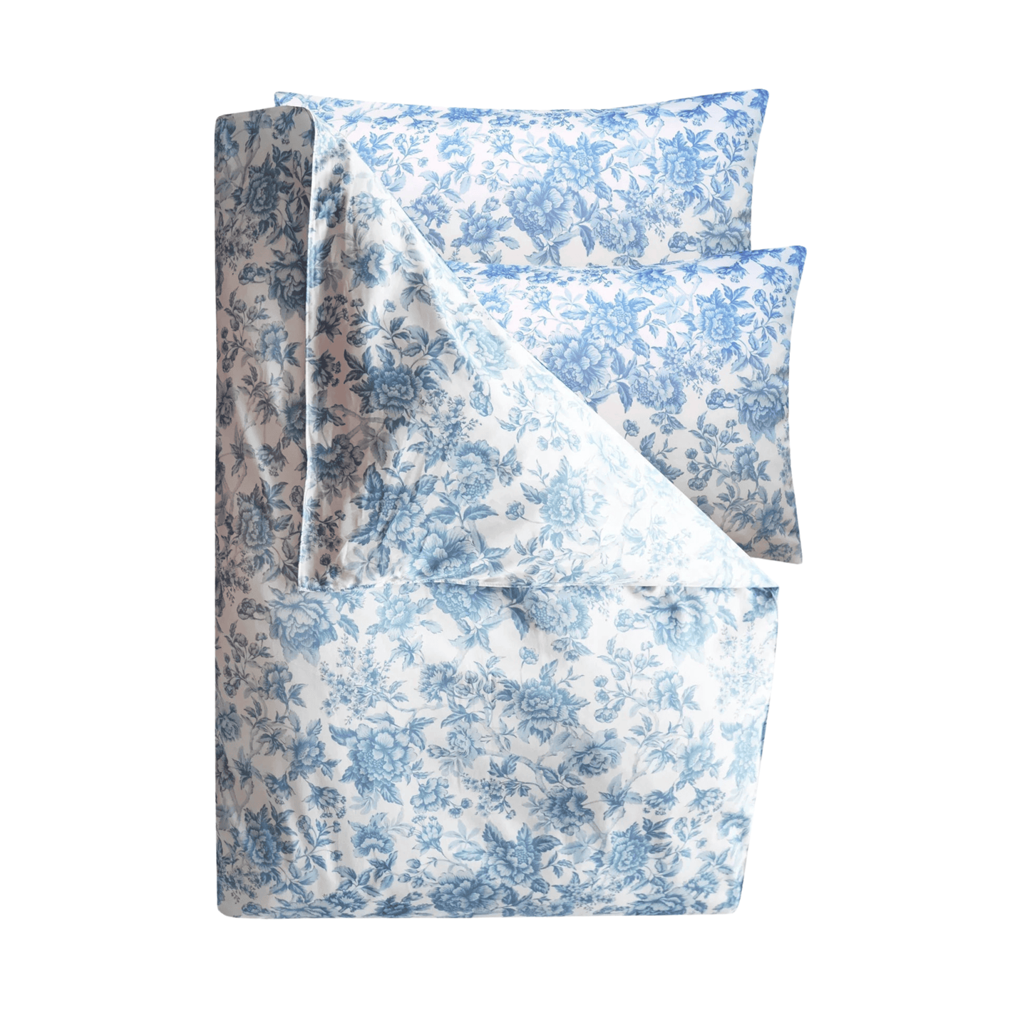Duvet Set Made With Liberty Fabrics & Bridgerton Regency Trail China Blue