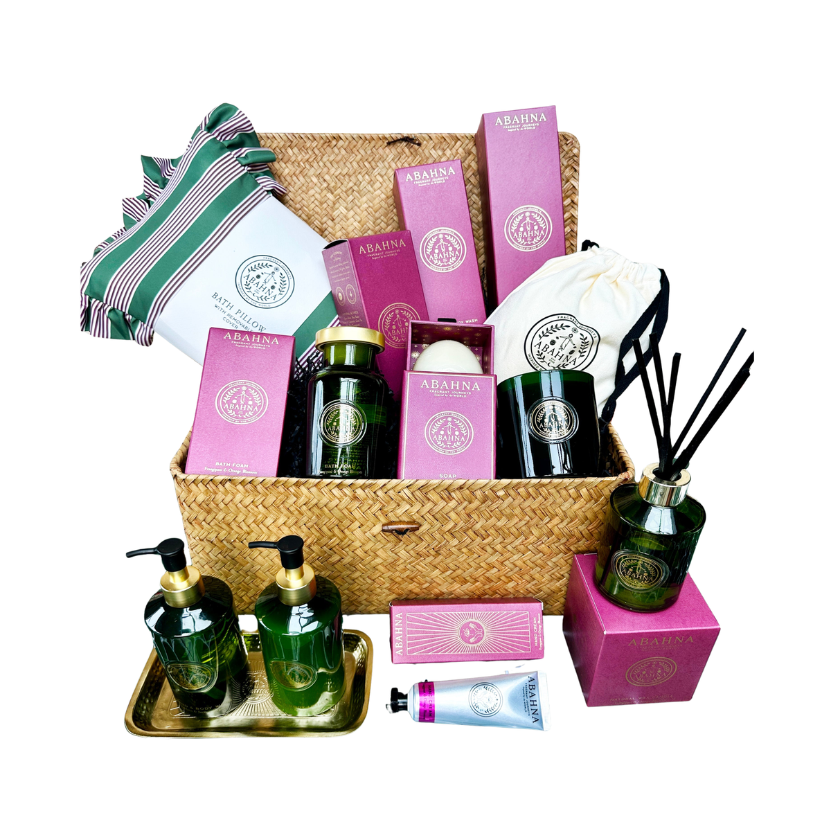 Ultimate Bathroom Hamper - Frangipani & Orange Blossom