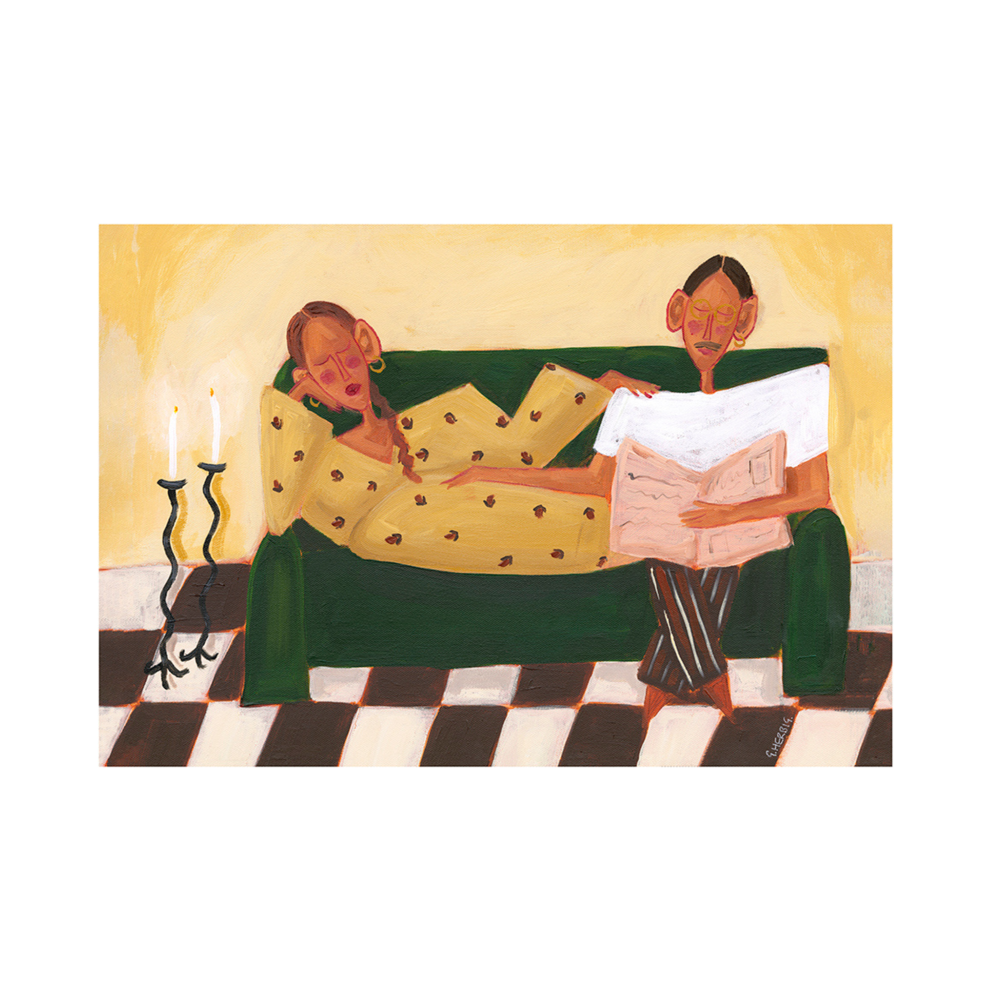 In Close Company Print